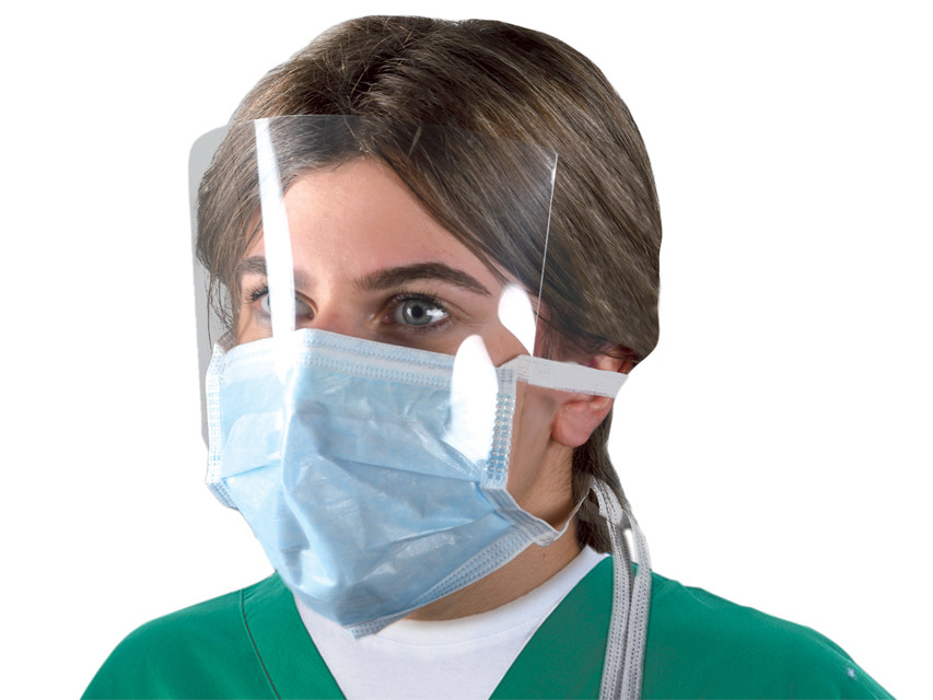 Maskop Con Maschera Trasparente - Con Lacci