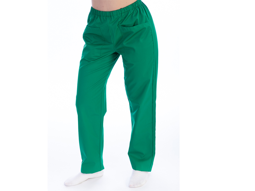 PANTALONI - cotone/poliestere - unisex - taglia M verdi