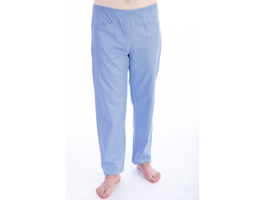PANTALONI - cotone/poliestere - unisex - taglia XXL azzurri