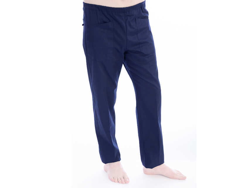PANTALONI - cotone/poliestere - unisex - taglia M blu