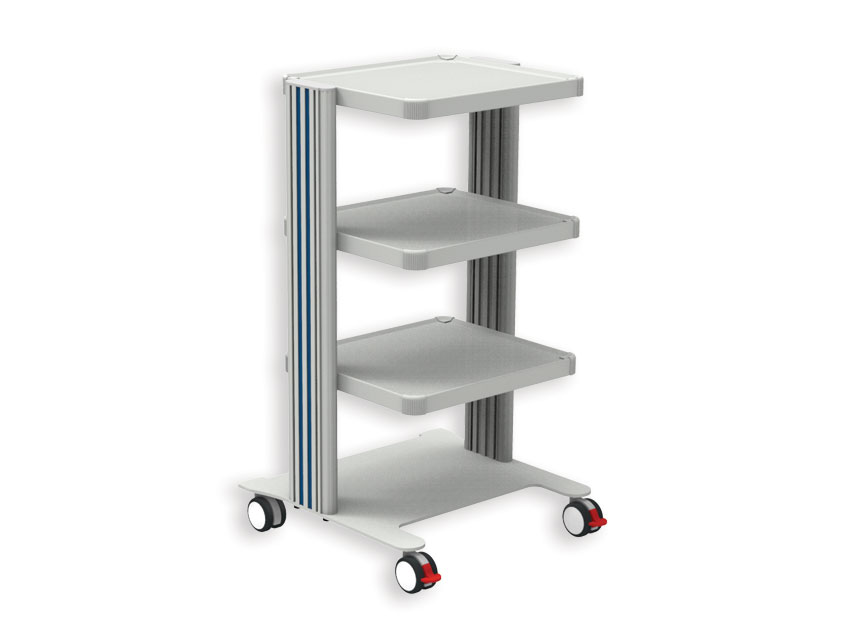 CARRELLO EASY - 3 ripiani 40x36 cm + base