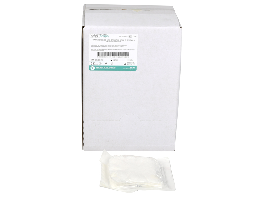 COMPRESSE COTONE STERILI 10x10 cm