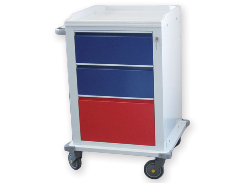 CARRELLO MODULARE verniciato - 2+1 cassetti